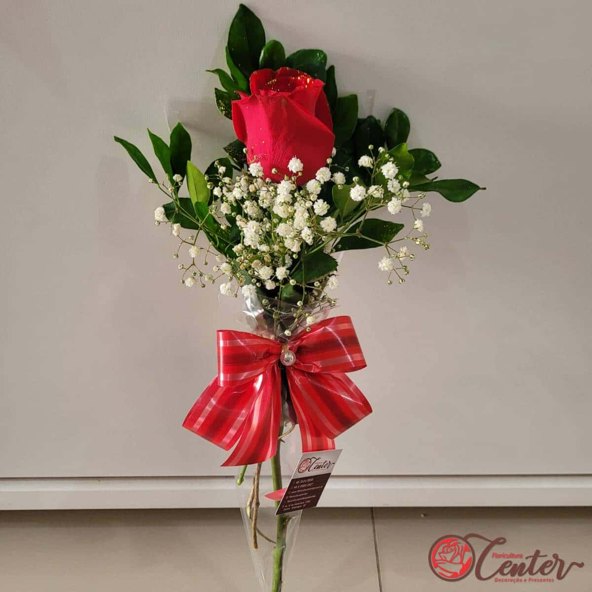 Uma Rosa decorada