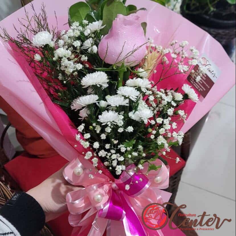 Uma Rosa decorada