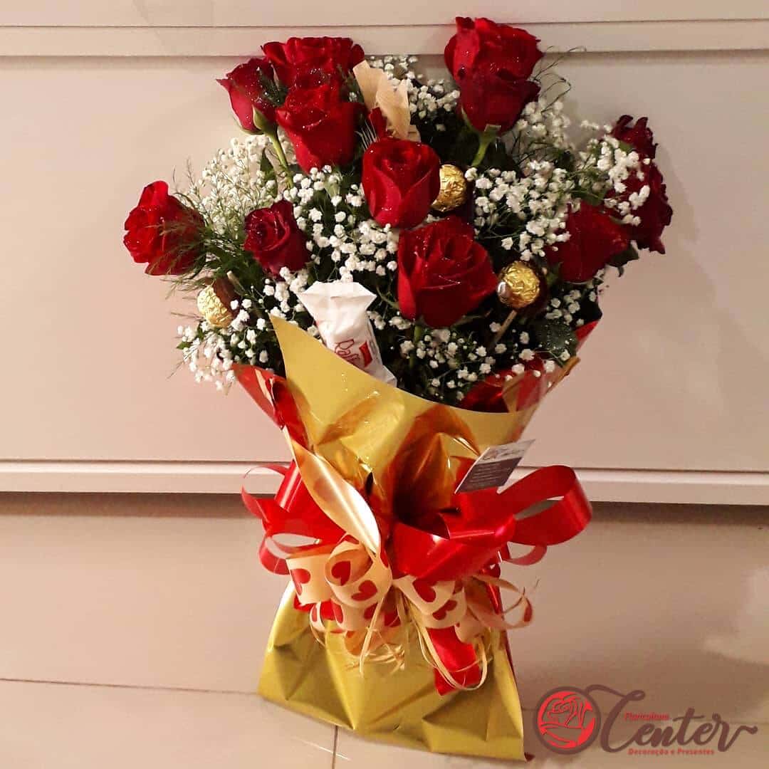 Buquê de Rosas Vermelhas